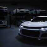 Voiture lors d'un contrôle technique en Belgique